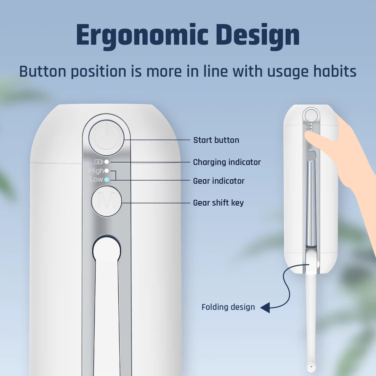 Upgrade Your Personal Hygiene with the Rechargeable High-Pressure Electric Portable Bidet Sprayer - Perfect for Travel and Everyday Use