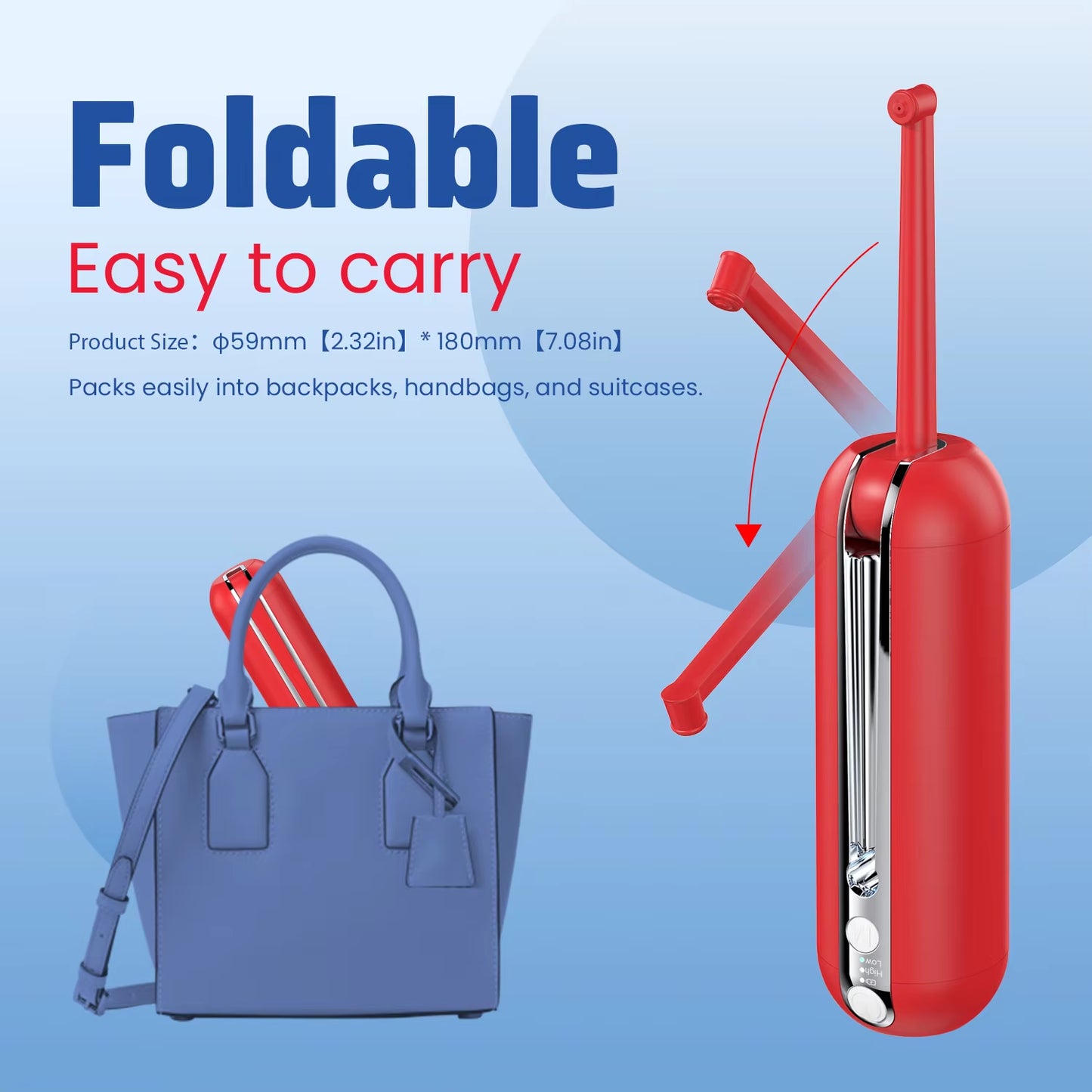 Upgrade Your Personal Hygiene with the Rechargeable High-Pressure Electric Portable Bidet Sprayer - Perfect for Travel and Everyday Use
