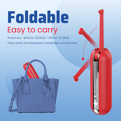 Upgrade Your Personal Hygiene with the Rechargeable High-Pressure Electric Portable Bidet Sprayer - Perfect for Travel and Everyday Use
