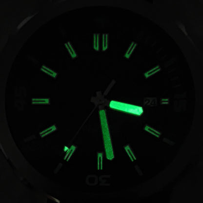 Luxury Men Automatic 47mm Watches Mechanical Blue Stainless Steel Sport Black Rubber Strap Luminous Dial NH35 Movement