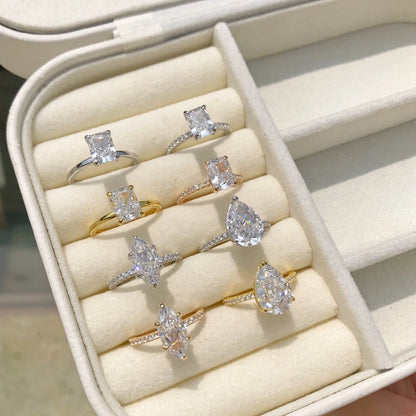 Wong Rain 18K Gold Plated 925 Sterling Silver Crushed Ice Cut Lab Sapphire Gemstone Wedding Party Fine Jewelry Rings Wholesale