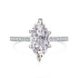 Wong Rain 18K Gold Plated 925 Sterling Silver Crushed Ice Cut Lab Sapphire Gemstone Wedding Party Fine Jewelry Rings Wholesale