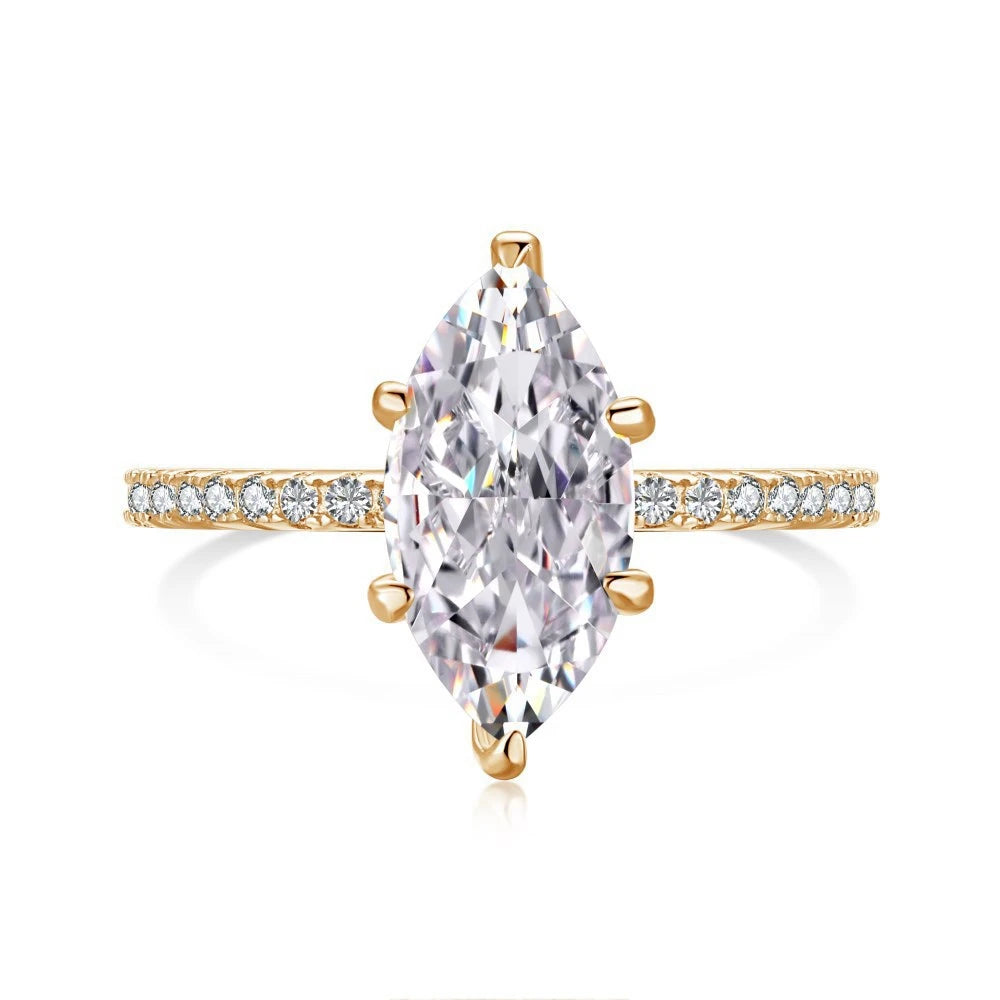 Wong Rain 18K Gold Plated 925 Sterling Silver Crushed Ice Cut Lab Sapphire Gemstone Wedding Party Fine Jewelry Rings Wholesale