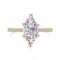 Wong Rain 18K Gold Plated 925 Sterling Silver Crushed Ice Cut Lab Sapphire Gemstone Wedding Party Fine Jewelry Rings Wholesale