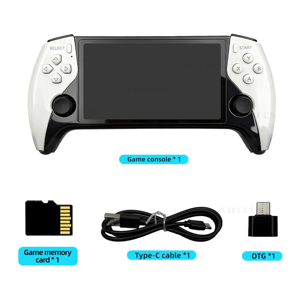 5 inch IPS Large Screen Retro Handheld Game Console FHD Portable Game Player 22000 Games For PS1 MAME GBA Arcade Console Gift