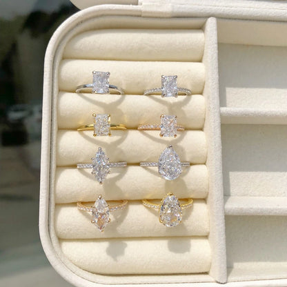 Wong Rain 18K Gold Plated 925 Sterling Silver Crushed Ice Cut Lab Sapphire Gemstone Wedding Party Fine Jewelry Rings Wholesale