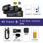ADAS Dash Cam 4K+2.5K GPS WIFI 24H Night Vision Mini Optional Rear Lens Dashcam Car DVR Video Recorder Camera For Car Black Box
