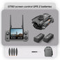 Lenovo GT60 Foldable GPS Drone 8K HD 4K With Screen Brushless Airdrop Obstacle Avoidance 5G FPV Dual Camera Quadcopter