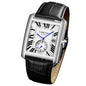 Luxury Automatic Watch Men Mechanical Wristwatches Top Brand Dress Watches Square Stainless Steel Waterproof Clock CARLTINY 2023