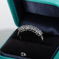 4mm Moissanite Wedding Band Ring