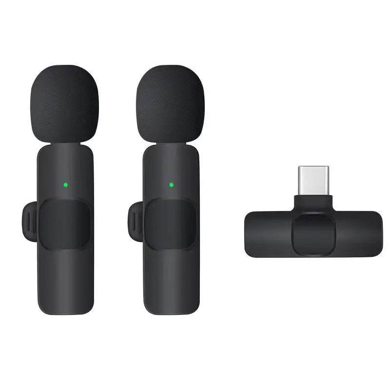 Wireless Microphone Bluetooth 2.4G Portable Audio Video Recording For Conferences Live Media Outdoor Gaming Phone Mic 2025