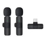 Wireless Microphone Bluetooth 2.4G Portable Audio Video Recording For Conferences Live Media Outdoor Gaming Phone Mic 2025