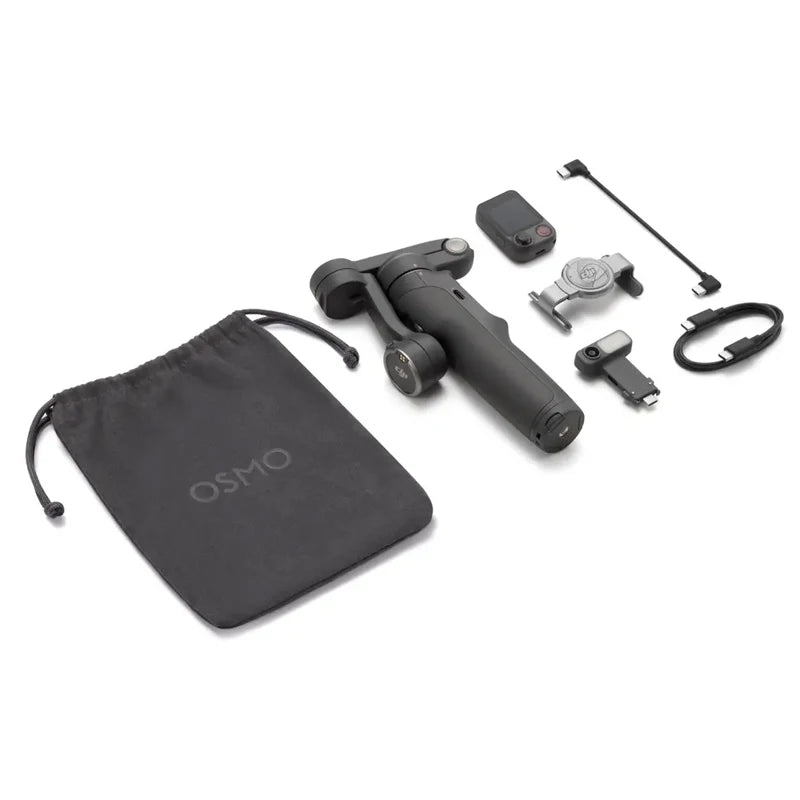 DJI Osmo Mobile 8P Pro Framing and Tracking Phone Gimbal Direct Phone Connection for Native Tracking 10-Hour Battery Life