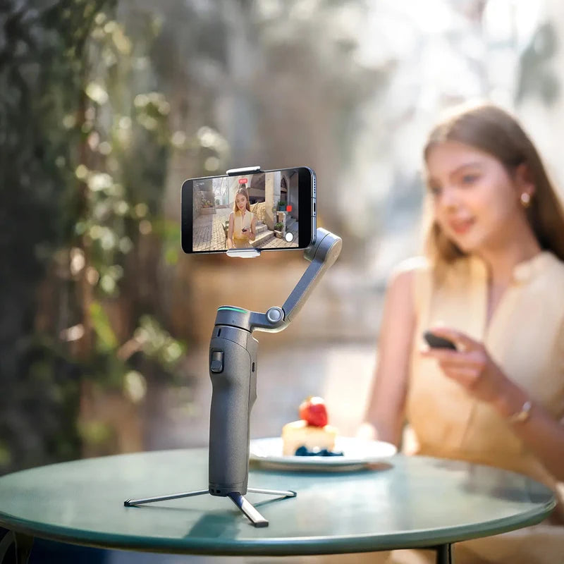DJI Osmo Mobile 8P Pro Framing and Tracking Phone Gimbal Direct Phone Connection for Native Tracking 10-Hour Battery Life