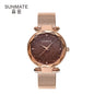 Luxury Ladies' Dress Watch with All-Star Design,Stylish Stainless Steel,Elegant Waterproof Quartz Watch,Comes with Watch Box