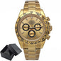 Luxury men's watch New Chronograph Equation Racing Men Automatic Mechanical Watch Waterproof 10ATM Sapphire 4801 4130 Movement