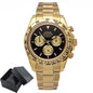 Luxury men's watch New Chronograph Equation Racing Men Automatic Mechanical Watch Waterproof 10ATM Sapphire 4801 4130 Movement
