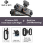 4 Cameras Dash Cam Car DVR WiFi HD 1080P Video Recorder 4 Channel Front Rear View Night Vision Black Box DVR For Vehicle Safety